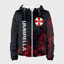 Куртка с капюшоном женская UMBRELLA CORP, цвет: 3D-белый