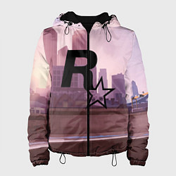 Куртка с капюшоном женская ROCKSTAR, цвет: 3D-черный