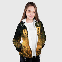 Куртка с капюшоном женская ВДВ, цвет: 3D-белый — фото 2