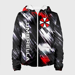 Куртка с капюшоном женская UMBRELLA CORPORATION, цвет: 3D-белый