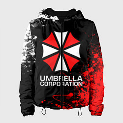 Куртка с капюшоном женская UMBRELLA CORPORATION, цвет: 3D-черный