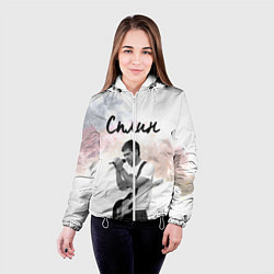 Куртка с капюшоном женская Сплин, цвет: 3D-белый — фото 2