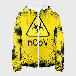 Куртка с капюшоном женская NСov, цвет: 3D-белый