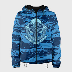 Куртка с капюшоном женская ВДВ СССР, цвет: 3D-черный