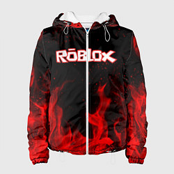 Куртка с капюшоном женская ROBLOX, цвет: 3D-белый