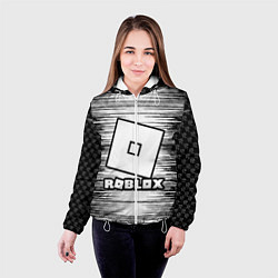 Куртка с капюшоном женская Roblox, цвет: 3D-белый — фото 2