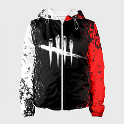 Куртка с капюшоном женская DEAD BY DAYLIGHT, цвет: 3D-белый