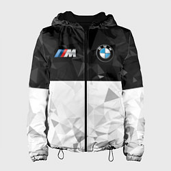 Куртка с капюшоном женская BMW M SPORT, цвет: 3D-черный