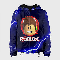 Куртка с капюшоном женская ROBLOX, цвет: 3D-черный