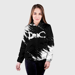 Куртка с капюшоном женская DEVIL MAY CRY DMC, цвет: 3D-черный — фото 2