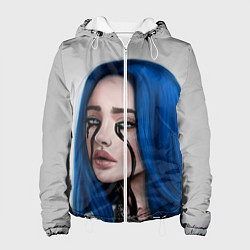 Куртка с капюшоном женская BILLIE EILISH, цвет: 3D-белый