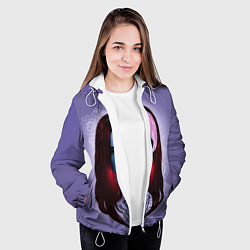 Куртка с капюшоном женская БИЛЛИ АЙЛИШ, цвет: 3D-белый — фото 2