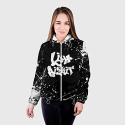 Куртка с капюшоном женская LIMP BIZKIT, цвет: 3D-белый — фото 2