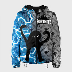 Куртка с капюшоном женская ЪУЪ FORTNITE, цвет: 3D-черный