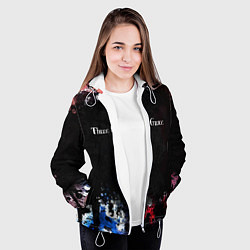 Куртка с капюшоном женская THREE DAYS GRACE, цвет: 3D-белый — фото 2