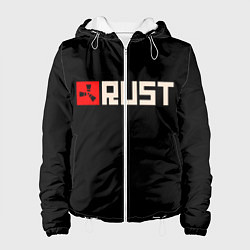 Куртка с капюшоном женская RUST, цвет: 3D-белый