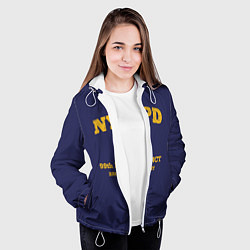 Куртка с капюшоном женская Бруклин 9-9 департамент NYPD, цвет: 3D-белый — фото 2