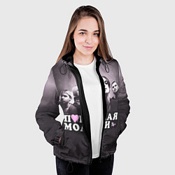 Куртка с капюшоном женская ПОШЛАЯ МОЛЛИ, цвет: 3D-черный — фото 2