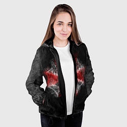 Куртка с капюшоном женская RESIDENT EVIL 3, цвет: 3D-черный — фото 2