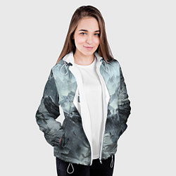 Куртка с капюшоном женская THE ELDER SCROLLS, цвет: 3D-белый — фото 2