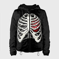 Куртка с капюшоном женская My Heart, цвет: 3D-черный