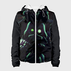 Куртка с капюшоном женская Five Nights At Freddy's, цвет: 3D-белый