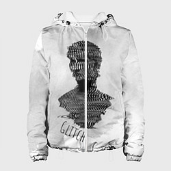 Женская куртка Бюст статуи Glitch face