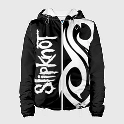 Куртка с капюшоном женская Slipknot 6, цвет: 3D-белый