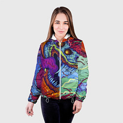 Куртка с капюшоном женская HYPERBEAST, цвет: 3D-белый — фото 2
