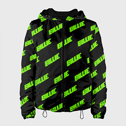 Куртка с капюшоном женская Billie Eilish, цвет: 3D-черный