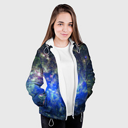 Куртка с капюшоном женская Магелланово Облако, цвет: 3D-белый — фото 2