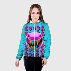 Куртка с капюшоном женская 6IX9INE- GOOBA, цвет: 3D-белый — фото 2