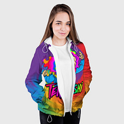 Куртка с капюшоном женская 6IX9INE, цвет: 3D-белый — фото 2