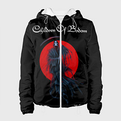 Куртка с капюшоном женская Children of Bodom 19, цвет: 3D-белый
