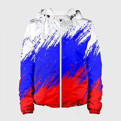 Куртка с капюшоном женская Россия, цвет: 3D-белый