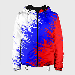 Куртка с капюшоном женская Россия, цвет: 3D-черный