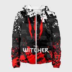 Куртка с капюшоном женская The Witcher, цвет: 3D-белый
