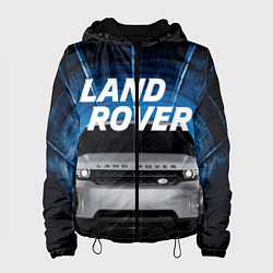Куртка с капюшоном женская LAND ROVER, цвет: 3D-черный