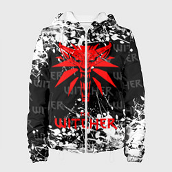 Куртка с капюшоном женская The Witcher, цвет: 3D-белый