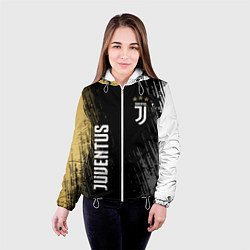 Куртка с капюшоном женская JUVENTUS, цвет: 3D-белый — фото 2