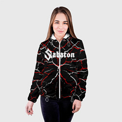 Куртка с капюшоном женская Sabaton, цвет: 3D-белый — фото 2