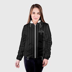 Куртка с капюшоном женская The umbrella academy Z, цвет: 3D-белый — фото 2