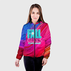 Куртка с капюшоном женская FALL GUYS: Ultimate Knockout, цвет: 3D-черный — фото 2