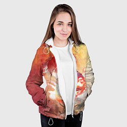 Куртка с капюшоном женская Тодороки Шото, цвет: 3D-белый — фото 2