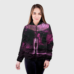 Куртка с капюшоном женская Teleport, цвет: 3D-черный — фото 2