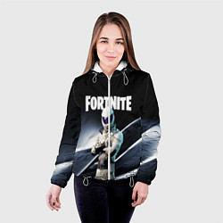 Куртка с капюшоном женская FORTNITE, цвет: 3D-белый — фото 2