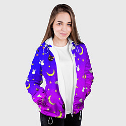 Куртка с капюшоном женская СЭЙЛОР МУН, цвет: 3D-белый — фото 2