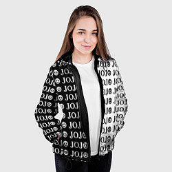 Куртка с капюшоном женская JoJo Bizarre Adventure, цвет: 3D-черный — фото 2