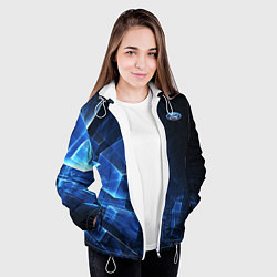 Куртка с капюшоном женская Ford, цвет: 3D-белый — фото 2