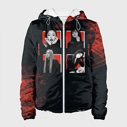 Куртка с капюшоном женская BLACKPINK, цвет: 3D-белый